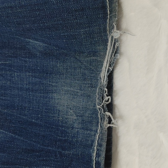 Big Star Maddie Boot Deep Stretchy Blue Jeans Bootcut Sz 34 (?) - Picture 7 of 11